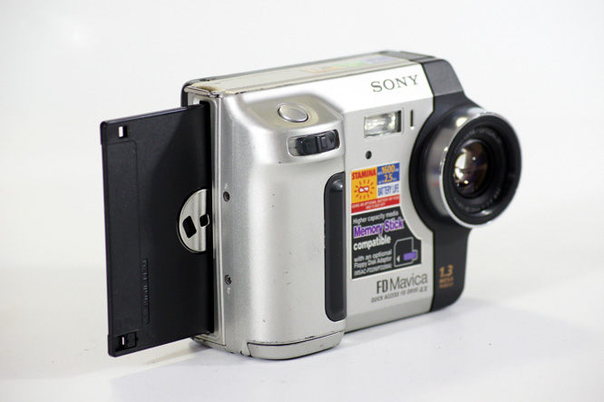 sony mavica acclerated the adoption of a new product
